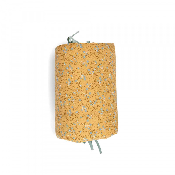 Tour de lit trois petits lapins - ocre Moulin roty