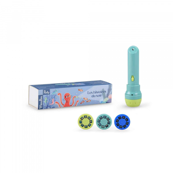 Lampe à histoires croque-bisous Moulin roty