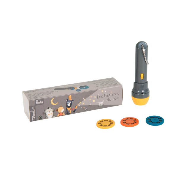 Lampe à histoires croque-bisous Moulin roty