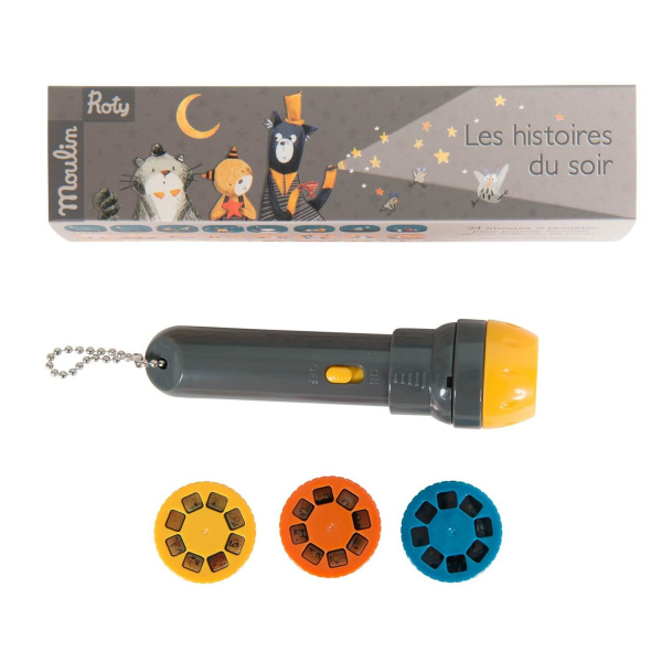 Lampe à histoires croque-bisous Moulin roty