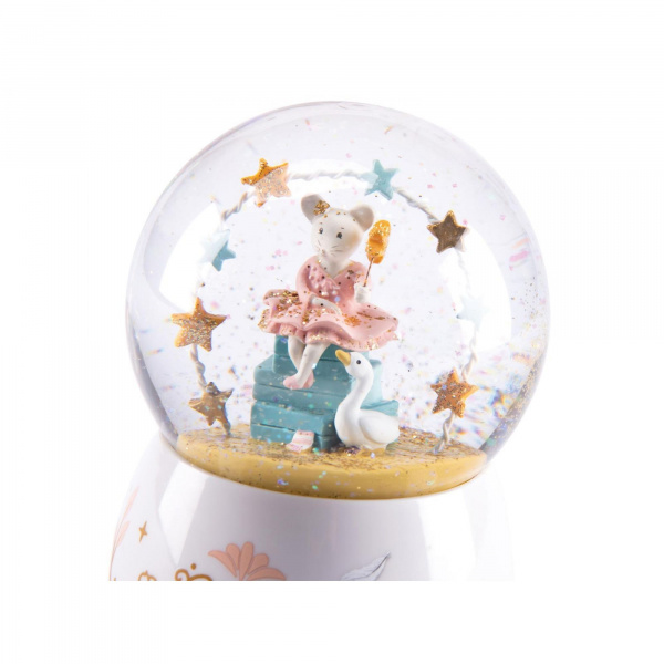 Boule à neige musicale le voyage d'olga Moulin roty