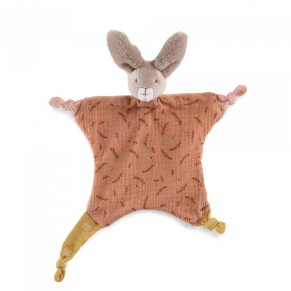 Doudou lapin trois petits lapins - argile Moulin roty
