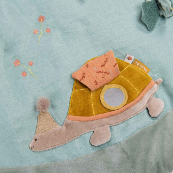 Tapis d'éveil trois petits lapins Moulin roty