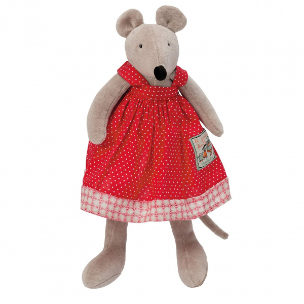 Peluche les petits frères - nini la souris Moulin roty