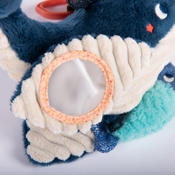 Peluche musicale trois petits lapins - hérisson Moulin roty