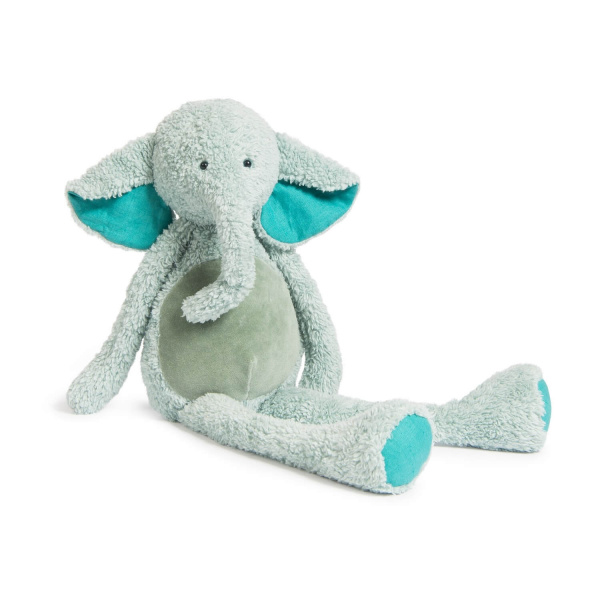 Grande peluche les baba-bou - eléphant Moulin roty