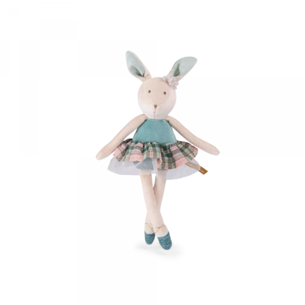 Petite peluche la petite école de danse - lapin beu Moulin roty