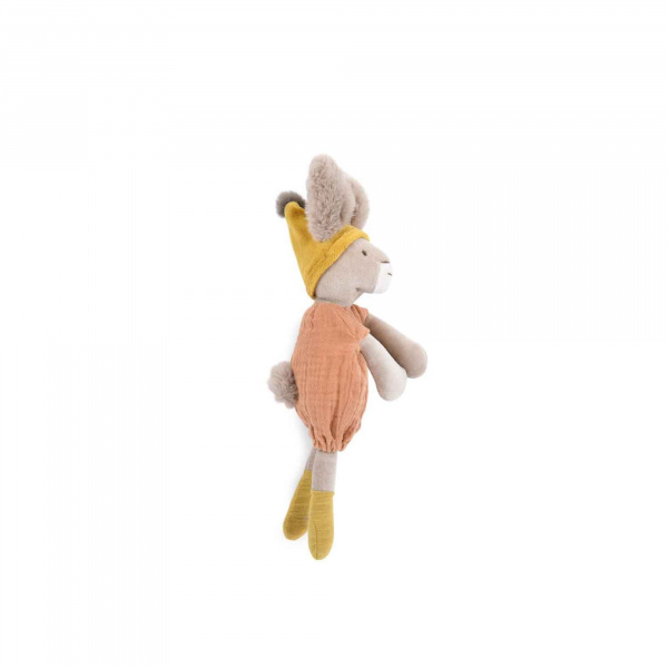 Peluche lapin 32 cm trois petits lapins - sauge Moulin roty