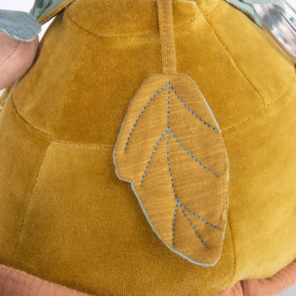 Peluche d'activités géante trois petits lapins - tortue Moulin roty