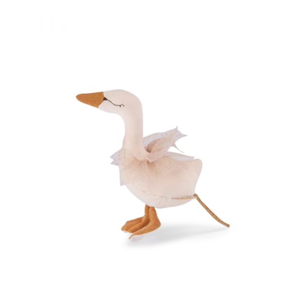 Hochet cygne la petite école de danse - or Moulin roty
