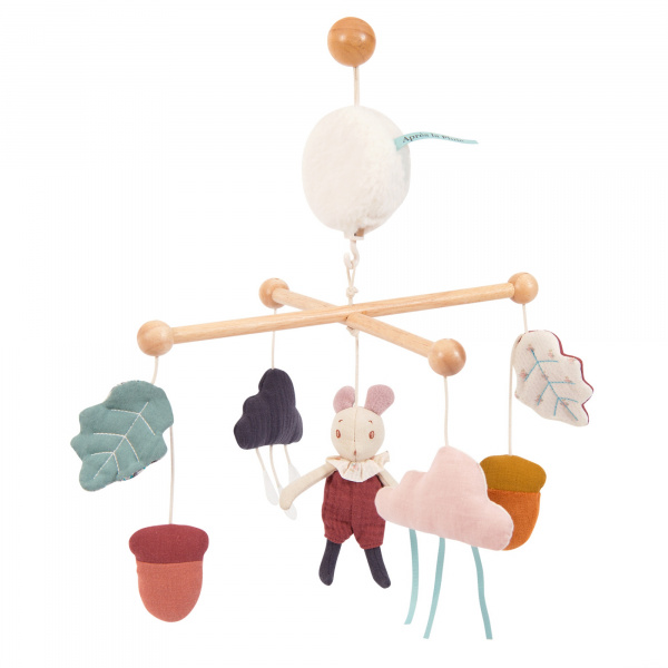 Mobile musical après la pluie Moulin roty