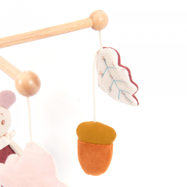 Mobile musical après la pluie Moulin roty