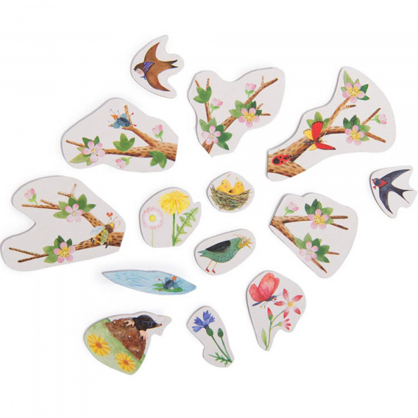 Calendrier magnétique des saisons le jardin du moulin Moulin roty