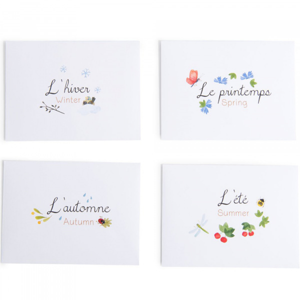 Calendrier magnétique des saisons le jardin du moulin Moulin roty