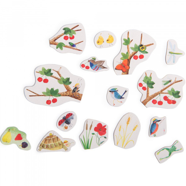 Calendrier magnétique des saisons le jardin du moulin Moulin roty