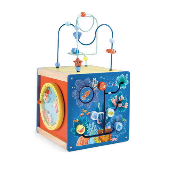 Cube d'activités les aventures de paulie Moulin roty