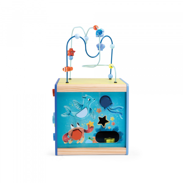 Cube d'activités les aventures de paulie Moulin roty