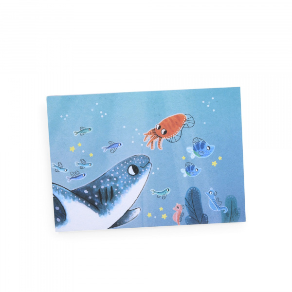 Puzzle phosphorescent les aventures de paulie - sous la mer 24 pièces Moulin roty