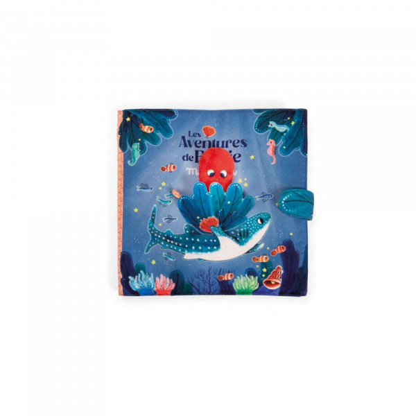 Grand livre d'éveil en tissu les aventures de paulie Moulin roty