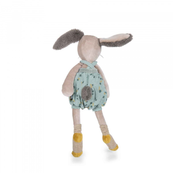 Peluche lapin 40cm trois petits lapins - sauge Moulin roty