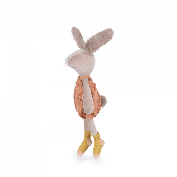 Peluche lapin 40cm trois petits lapins - argile Moulin roty