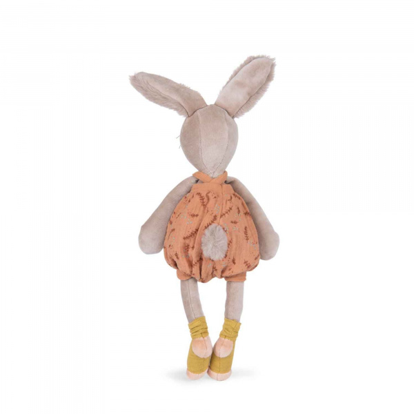 Peluche lapin 40cm trois petits lapins - argile Moulin roty