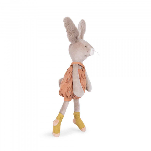 Peluche lapin 40cm trois petits lapins - argile Moulin roty