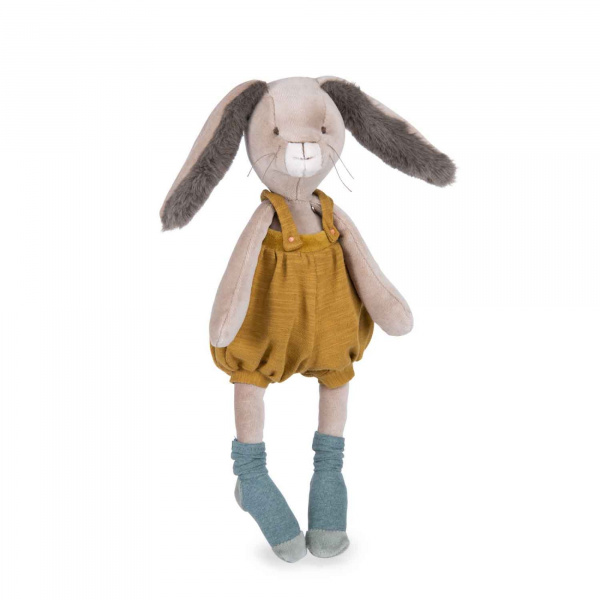 Peluche lapin 40cm trois petits lapins - ocre Moulin roty