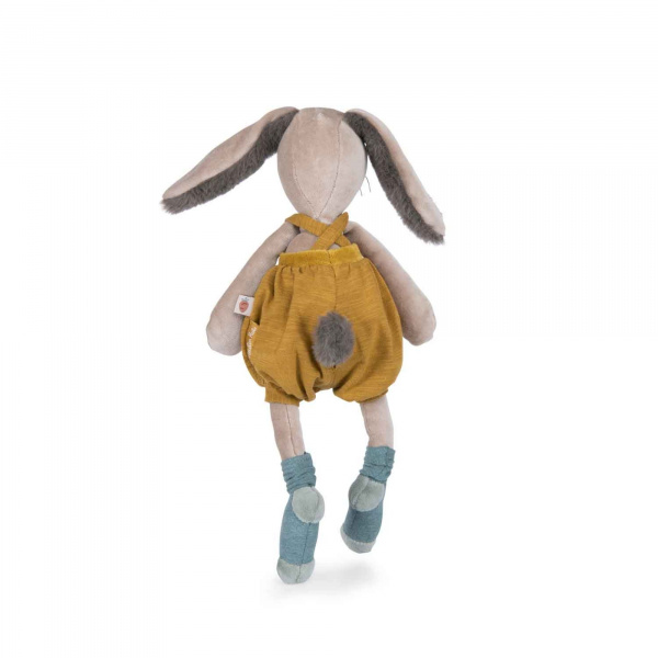 Peluche lapin 40cm trois petits lapins - ocre Moulin roty