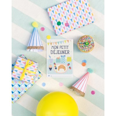 Livret de 6 cartes étapes détachables mon premier anniversaire en photos