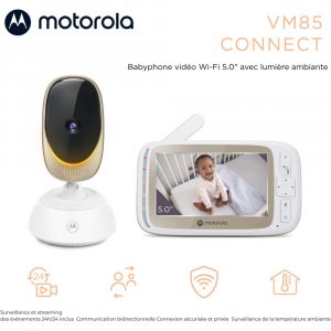 Babyphone vidéo vm85 Motorola