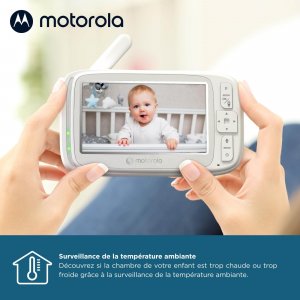 Caméra de surveillance bébé connectée vm75 Motorola