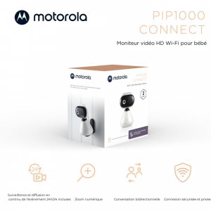 Caméra de surveillance bébé connectée pip1000 Motorola