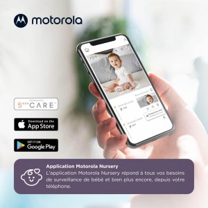 Caméra de surveillance bébé connectée pip1000 Motorola