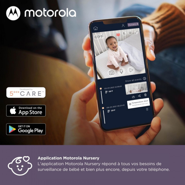 Babyphone vidéo vm85 Motorola