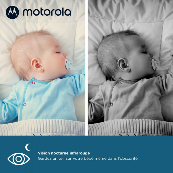 Caméra de surveillance bébé connectée vm75 Motorola