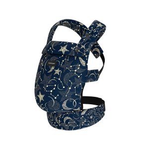 Porte bébé physiologique coton starry night Momcozy