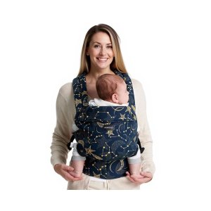 Porte bébé physiologique coton starry night Momcozy