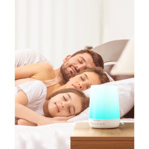 Veilleuse à bruits blanc bébé connectée Momcozy
