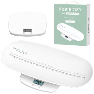 Balance bébé numérique multifonction avec toise intégrée Momcozy