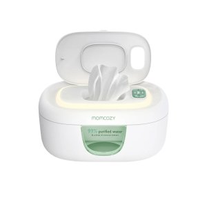 Chauffe-lingettes bébé grande capacité avec veilleuse Momcozy