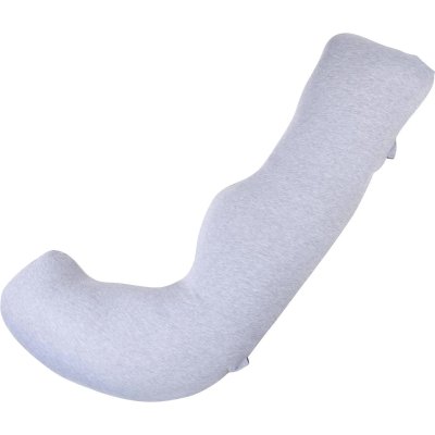 Coussin de grossesse et d'allaitement en forme de j