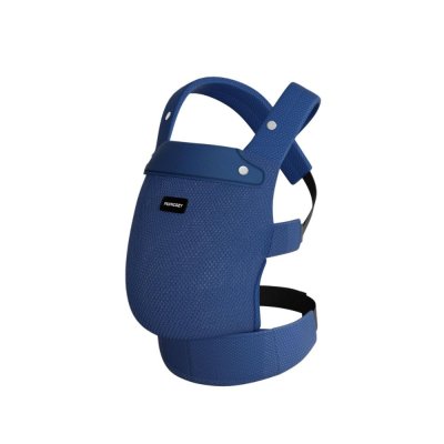 Porte bébé physiologique air mesh blue