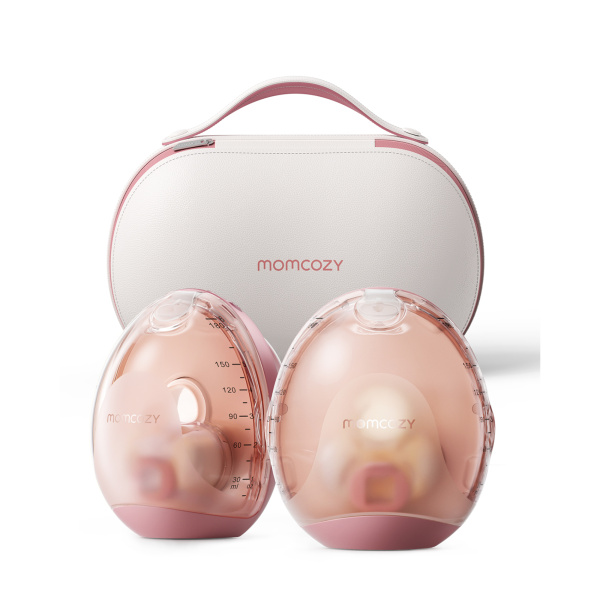 Tire-lait électrique portable air 1 double mains libres ultra-fin connecté Momcozy