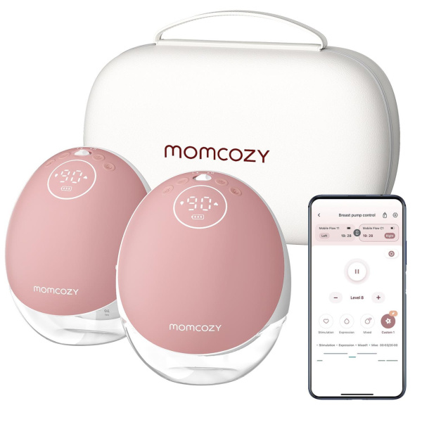Tire-lait électrique portable m9 double mains libres mobile flow Momcozy