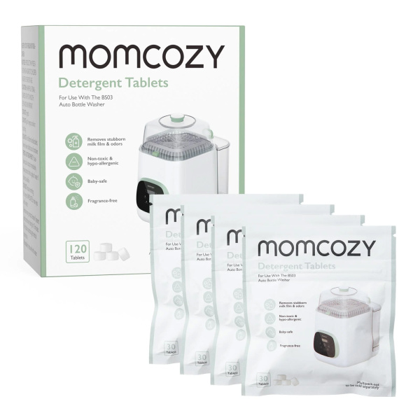 Lot de 120 pastilles pour le lave-biberons kleanpal pro Momcozy