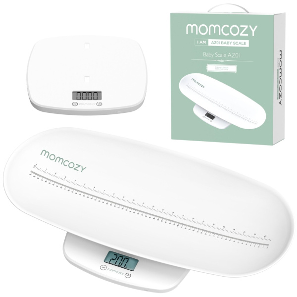 Balance bébé numérique multifonction avec toise intégrée Momcozy