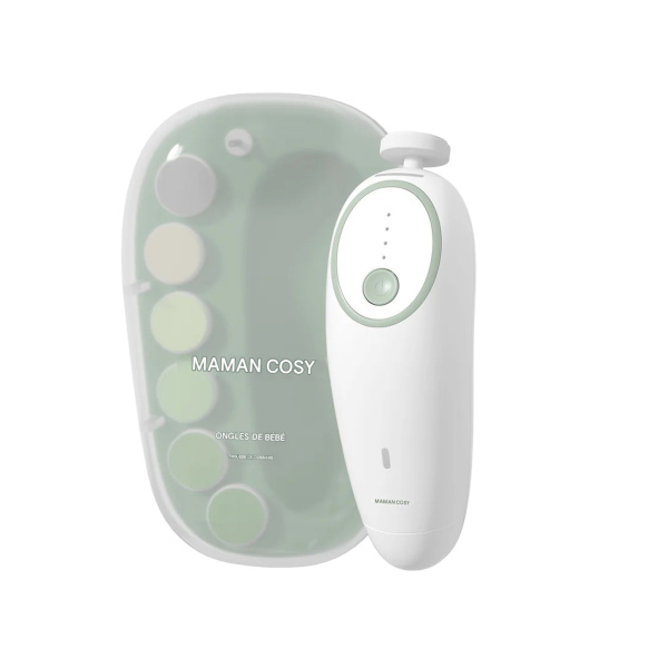Lime à ongles électrique bébé silencieuse rechargeable Momcozy