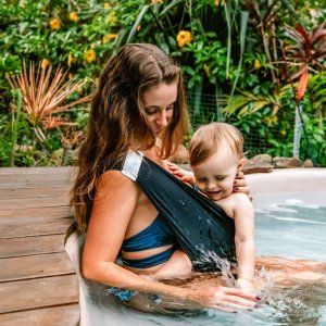 Écharpe de portage aquatique aquabulle taille s noir Neobulle