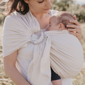 Echarpe de portage sans nœud my sling ecru Neobulle